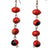 Huayruru Seed Long Chain Earrings