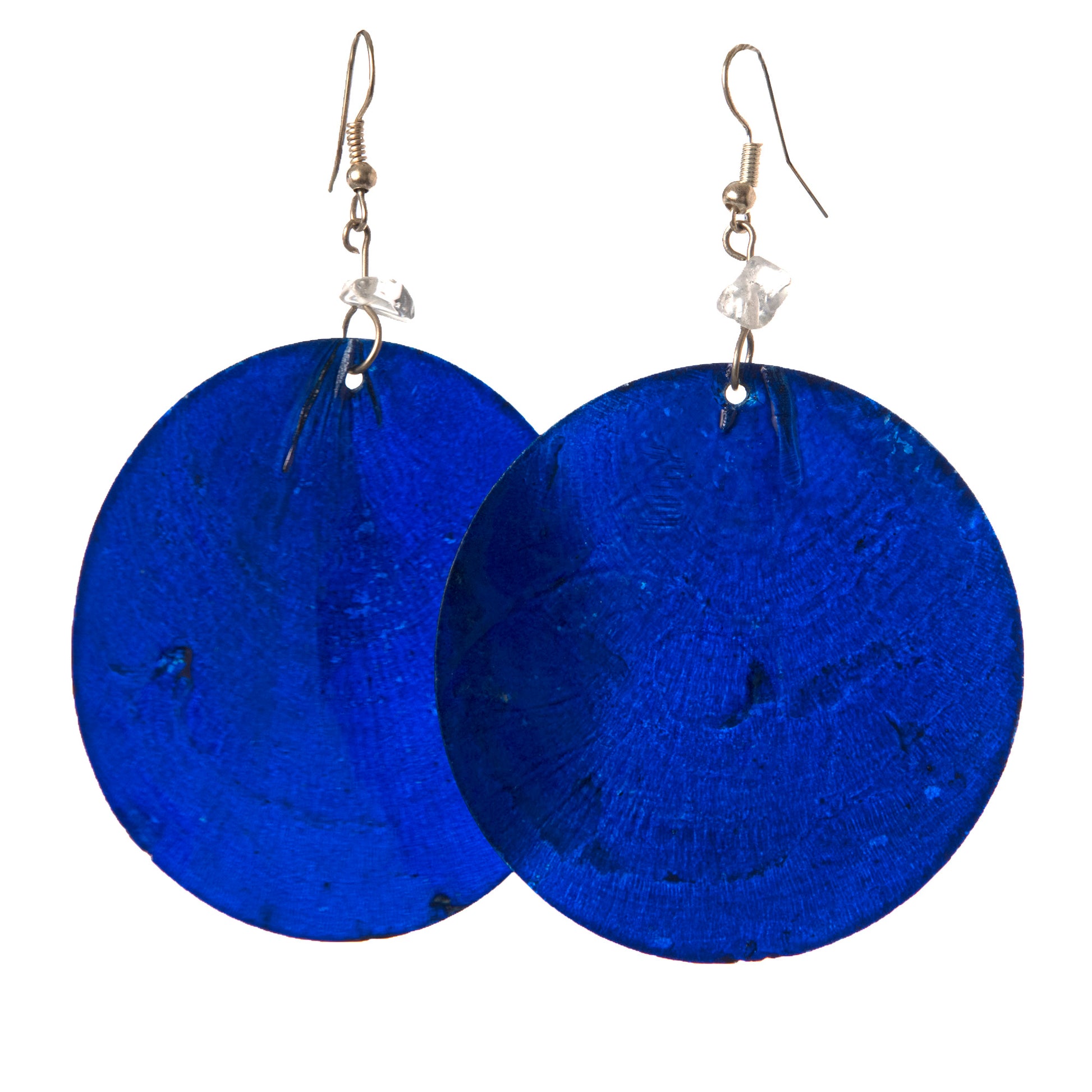 Circular Nakar Shell Earrings - made by artisan from the Peruvian Amazon - Amazon Ecology